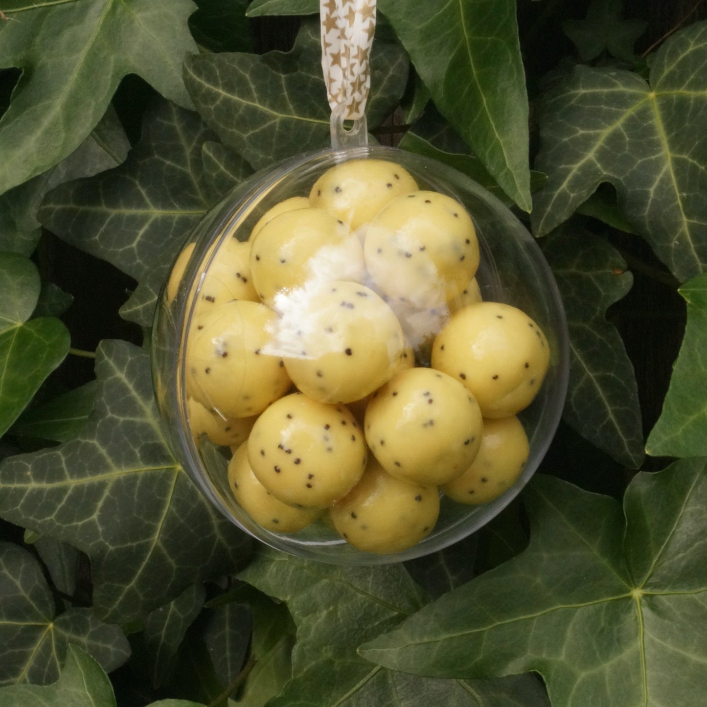 Lemon Poppyseed Malt Balls Bauble