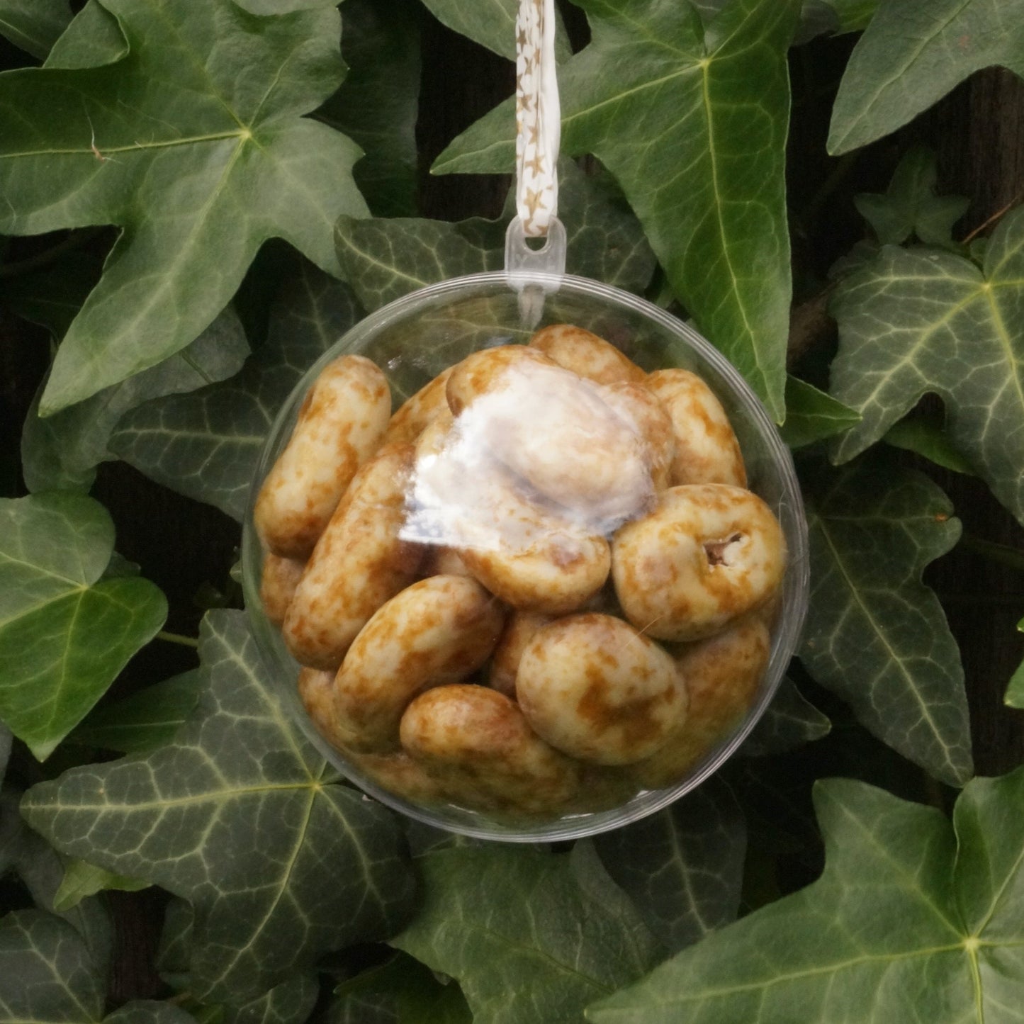 Coffee Pecan Dragées Bauble